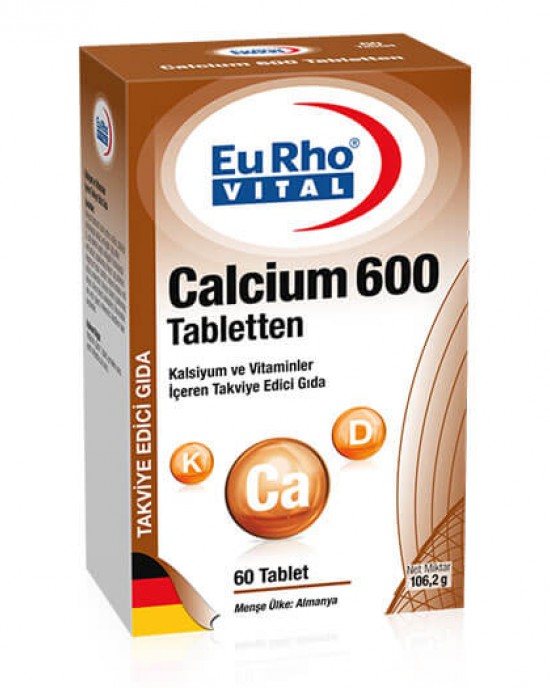EuRho® Vital Calcium 600 Tabletten   60 Tablet
